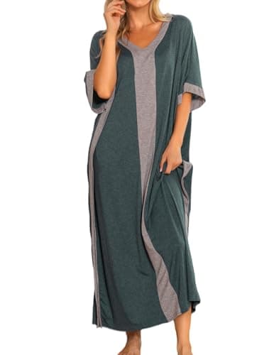 Bloggerlove Women Nightgowns Cotton Sleepwear