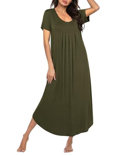 Ekouaer Long Nightgowns for Women Sleepwear