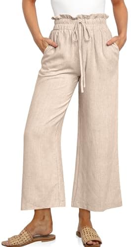 Women's Linen Casual Pants