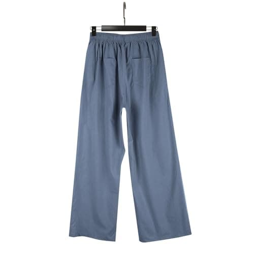 Women's Casual High Waisted Wide Leg Linen Pants