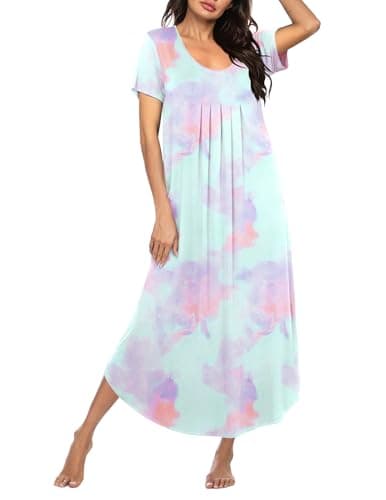 Ekouaer Long Nightgowns for Women Sleepwear