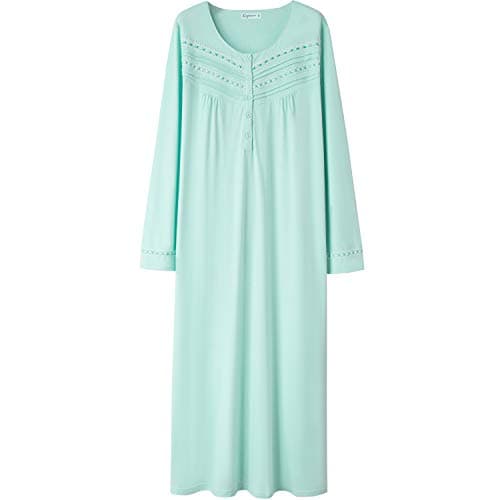 Women's Soft 100% Cotton Knit Nightgowns