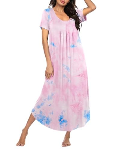 Ekouaer Long Nightgowns for Women Sleepwear