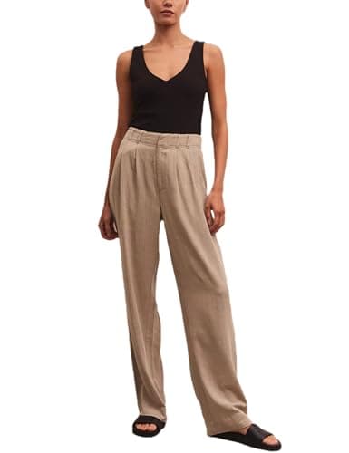 Lumister Women's Casual Linen Pants