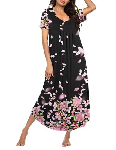 Ekouaer Long Nightgowns for Women Sleepwear