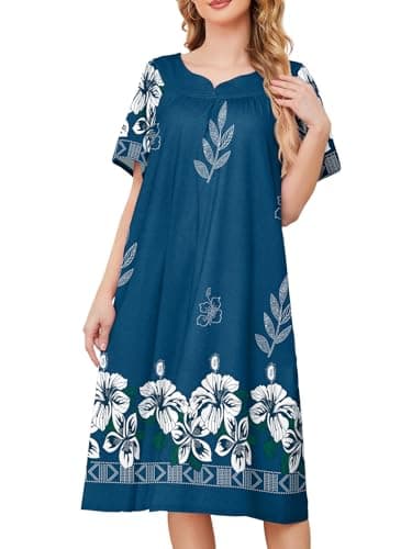 Refined Women's House Dresses with Pockets