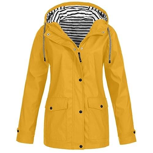 Women's Raincoat Outdoor Waterproof Jacket