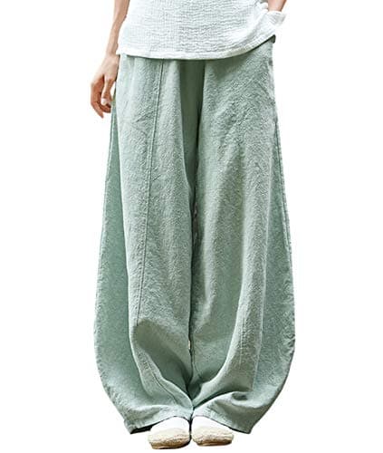 Women's Relaxed Fit Linen Pants