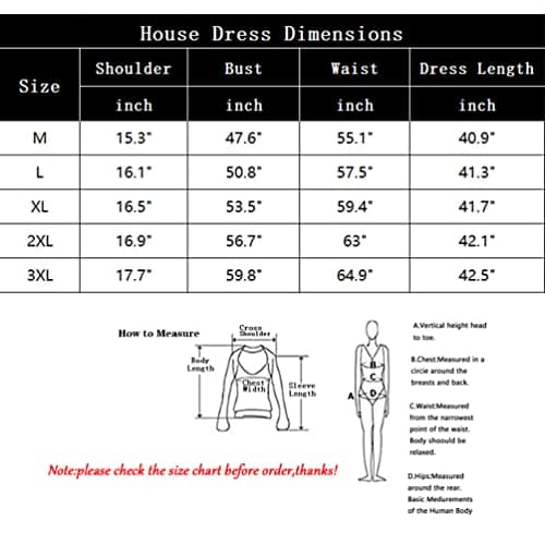 ENJOYNIGHT Women's House Dress