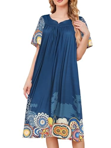Refined Women's House Dresses with Pockets