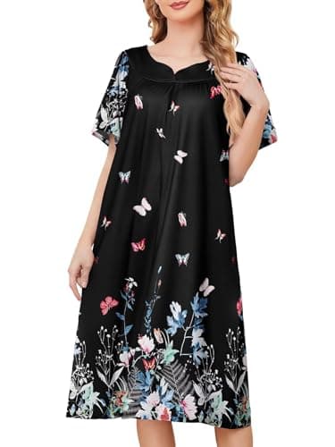 Refined Women's House Dresses with Pockets