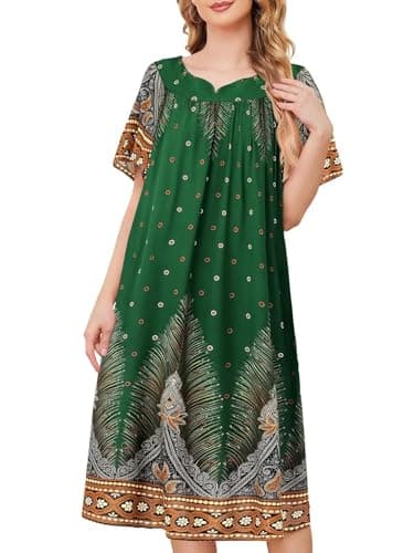Refined Women's House Dresses with Pockets