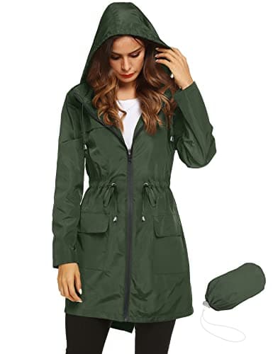 Women's Lightweight Waterproof Rain Jacket