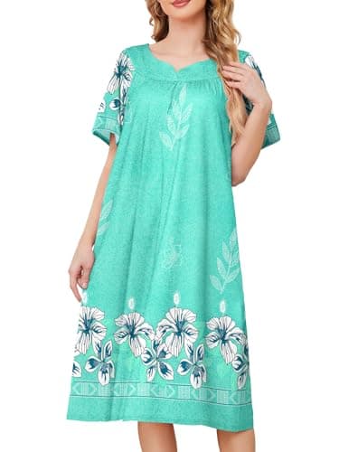 Refined Women's House Dresses with Pockets