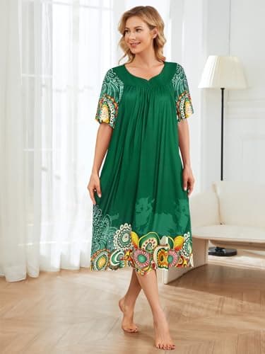 Refined Women's House Dresses with Pockets