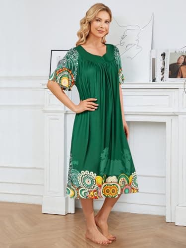 Refined Women's House Dresses with Pockets