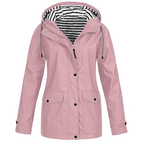 Women's Raincoat Outdoor Waterproof Jacket