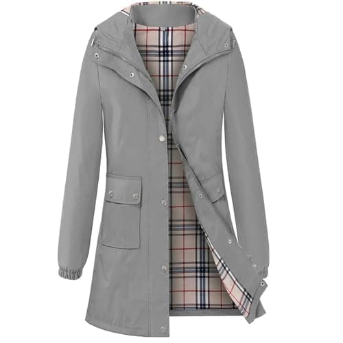 Women's Waterproof Rain Jacket with Hood
