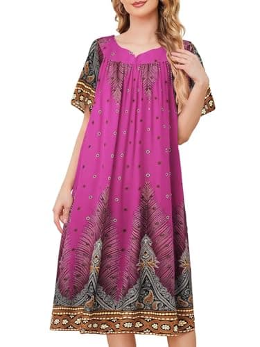 Refined Women's House Dresses with Pockets