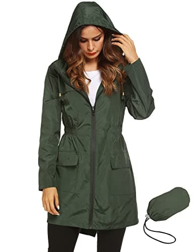 Women's Lightweight Waterproof Rain Jacket