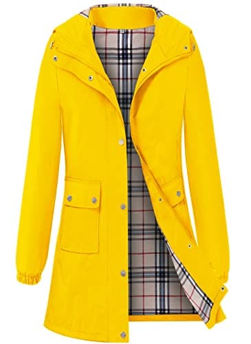 Women's Waterproof Rain Jacket with Hood
