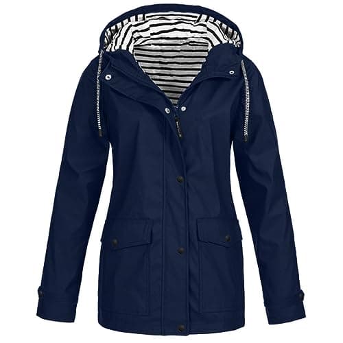 Women's Raincoat Outdoor Waterproof Jacket