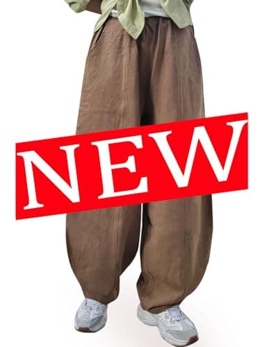 Women's Relaxed Fit Linen Pants