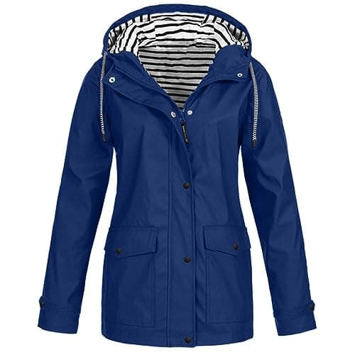 Women's Raincoat Outdoor Waterproof Jacket