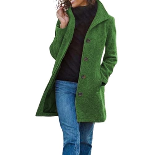 Comfy Button Cardigan Jacket for Ladies