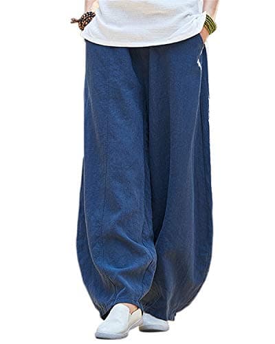 Women's Relaxed Fit Linen Pants