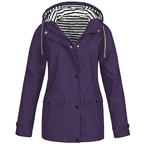 Women's Raincoat Outdoor Waterproof Jacket