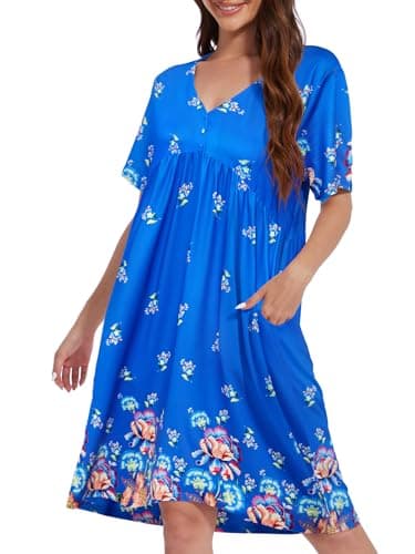 Floral Print Mumu Dress for Women S-3XL