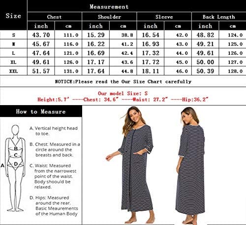 Bloggerlove Zipper Front Robes for Women