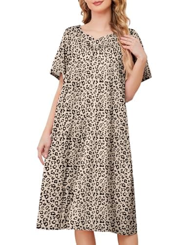 Refined Women's House Dresses with Pockets