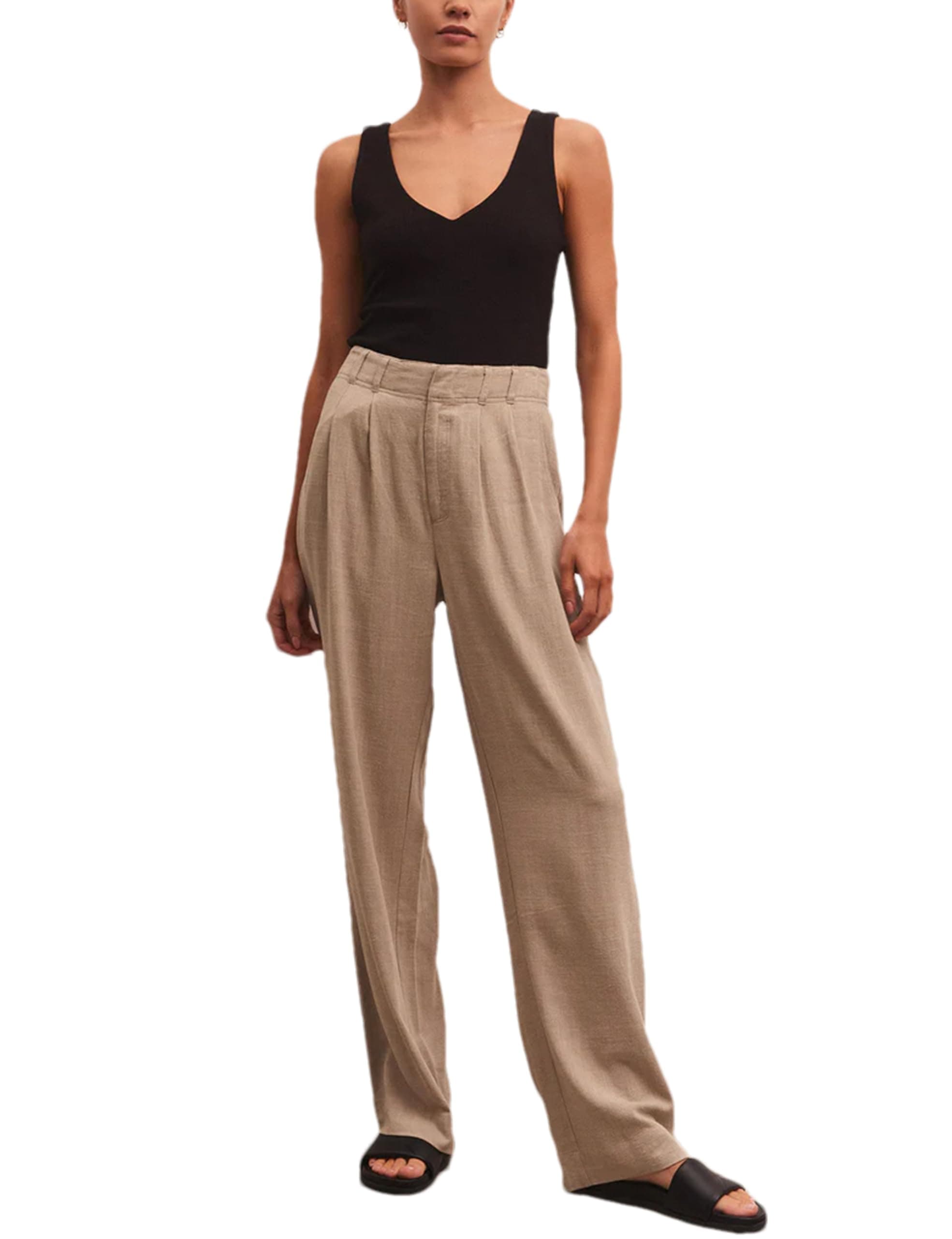 Lumister Women's Casual Linen Pants