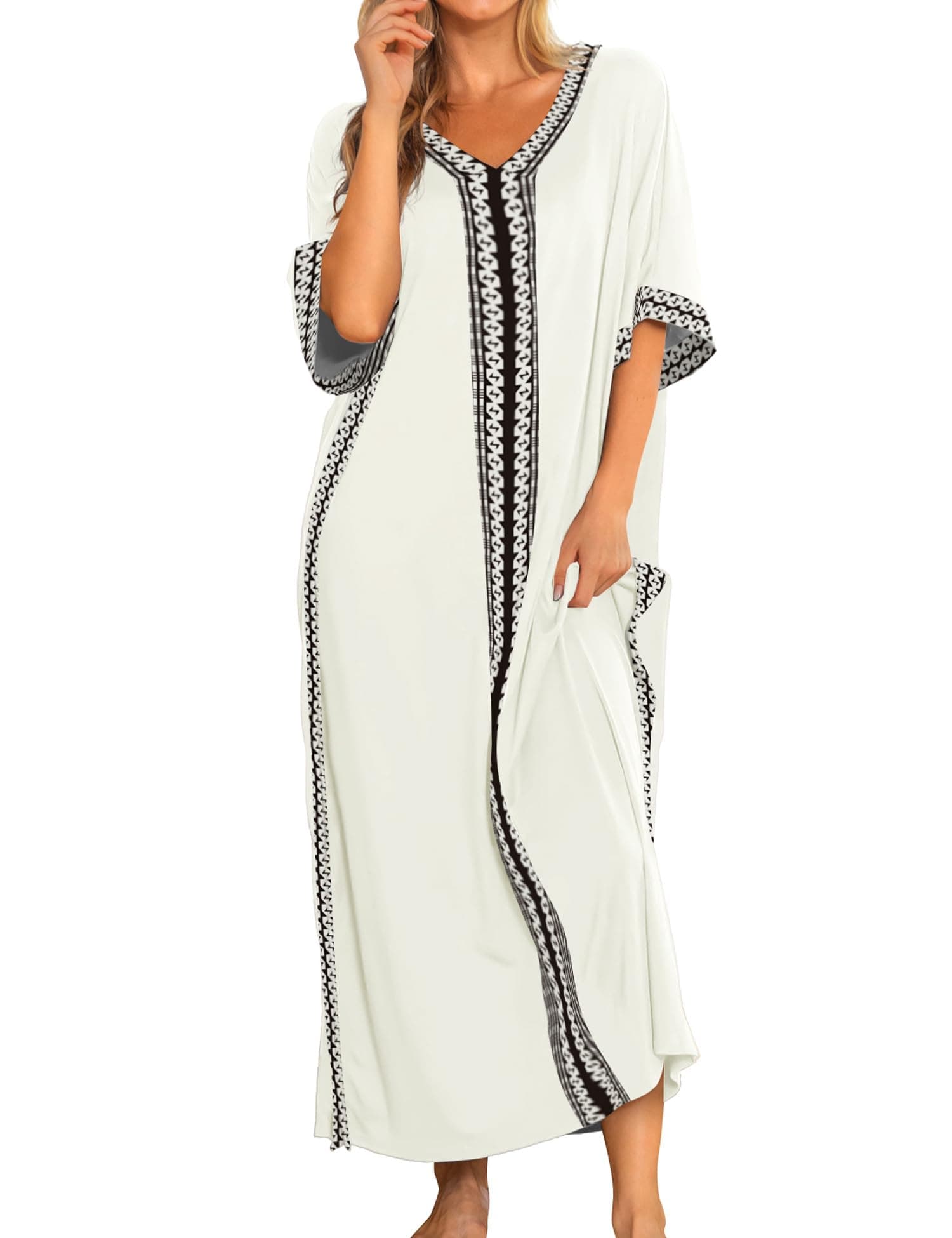 Cotton Short Sleeve Nightgowns for Women