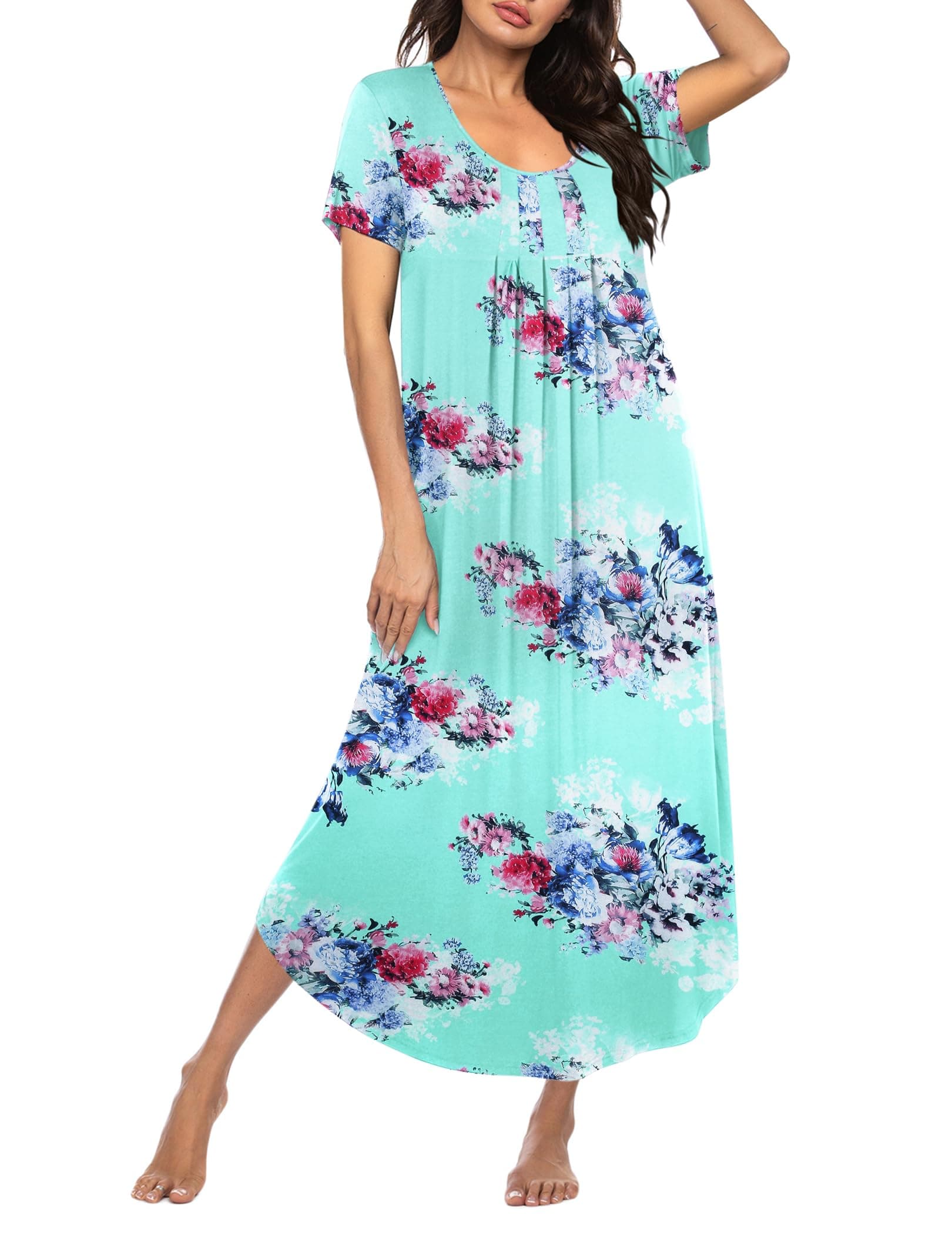 Ekouaer Long Nightgowns for Women Sleepwear