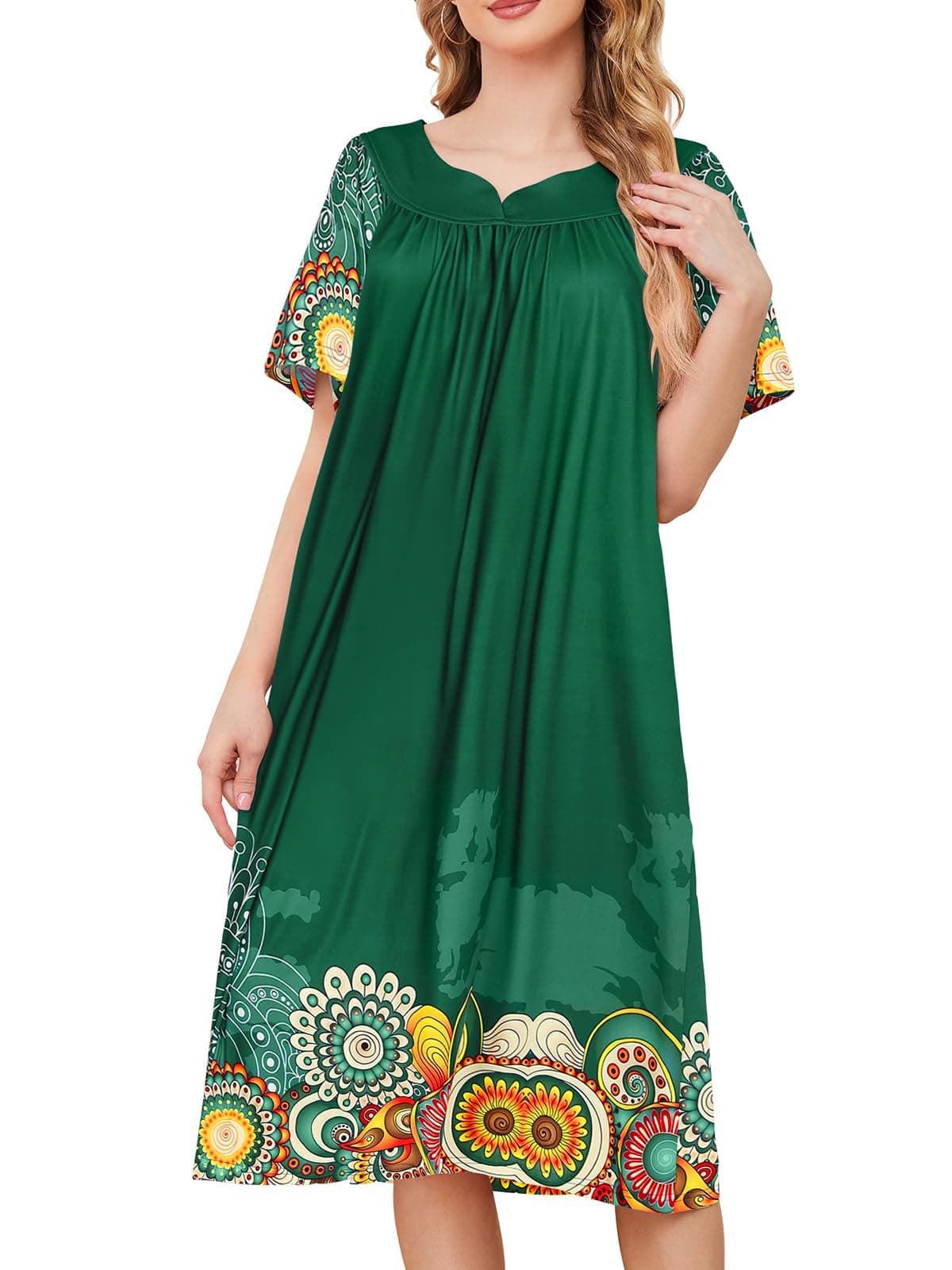 Refined Women's House Dresses with Pockets
